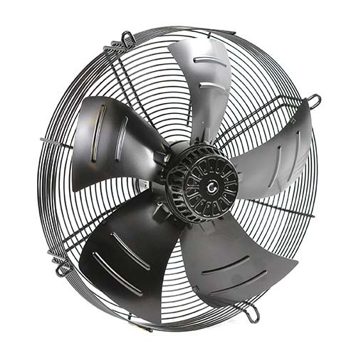 Вентилятор осевой YWF4D-630S-137/70-G вытяжной на сетке (11600 м³/ч)