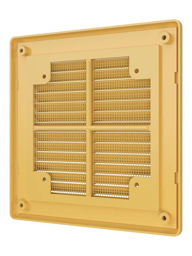 Решетка вентиляционная Р сетка разъемная 150х150 пластик Beige ERA