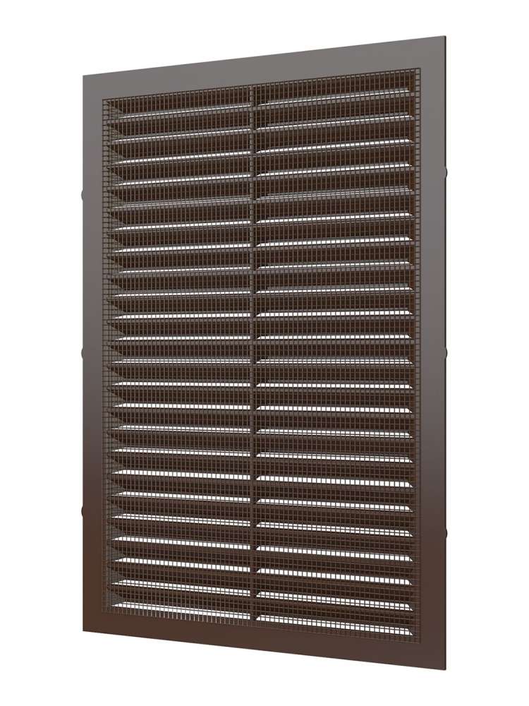 Решетка вентиляционная С сетка 170х240 пластик Brown ERA