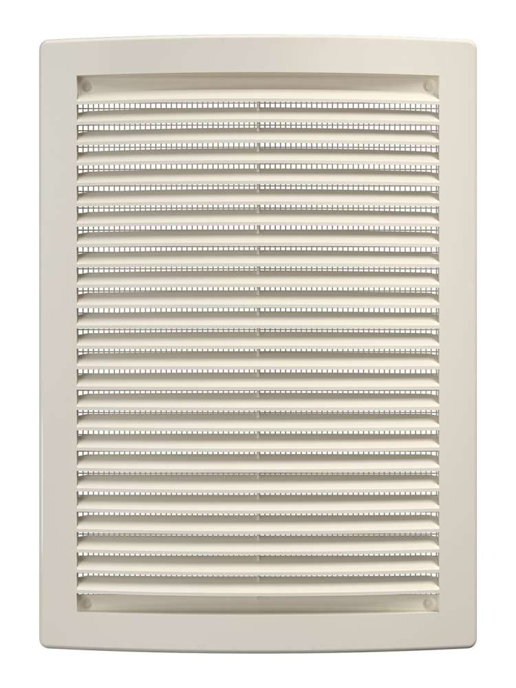Решетка вентиляционная РЦ сетка 180х250 пластик Ivory ERA