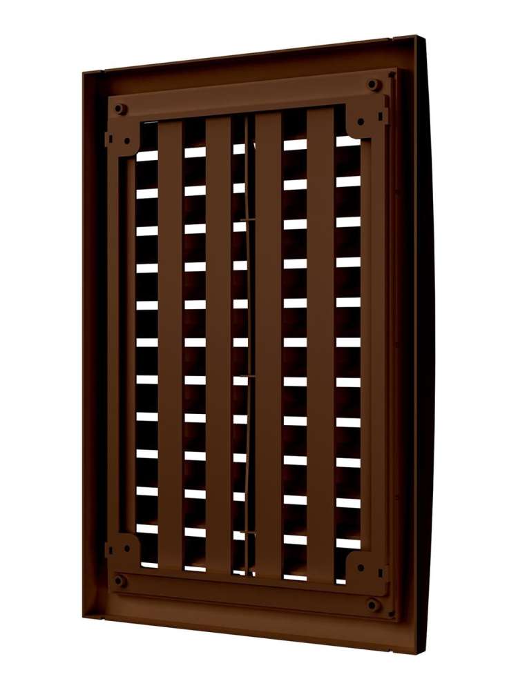 Решетка вентиляционная РРПН разъемная регулируемая 200х300 ASA Brown ERA STREETLINE