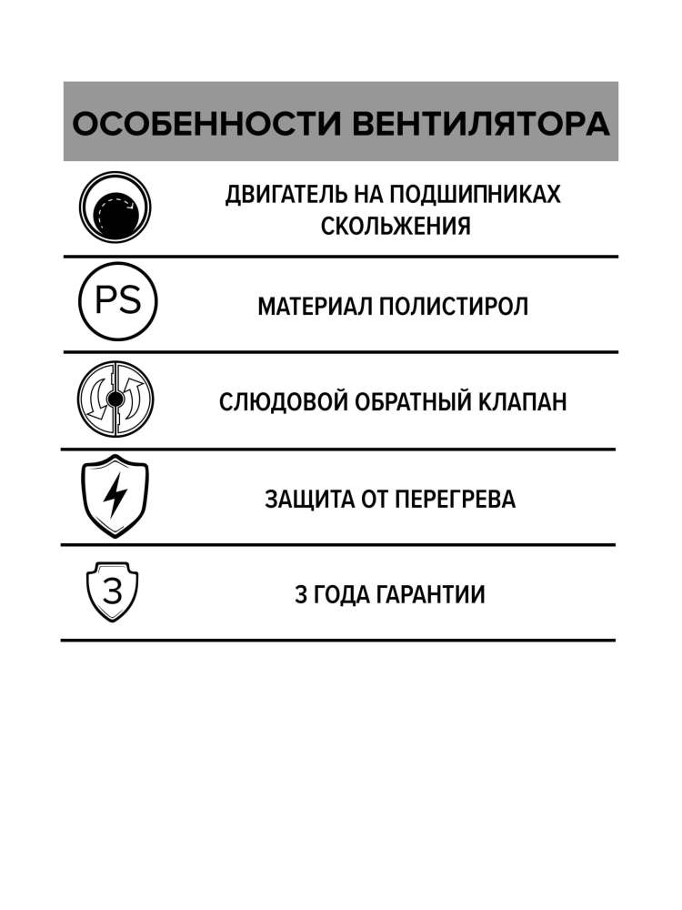 Вентилятор накладной OPTIMA D125 обратный клапан AURAMAX