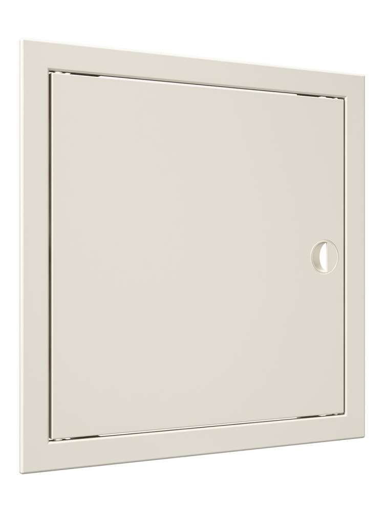 Люк ревизионный ЛР фланец 296х296 ручка 318х318 пластик Ivory EVECS