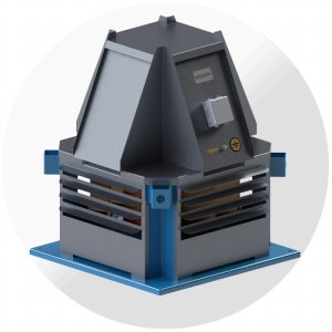 Крышный вентилятор ВКРС №14, Ø1400 мм
