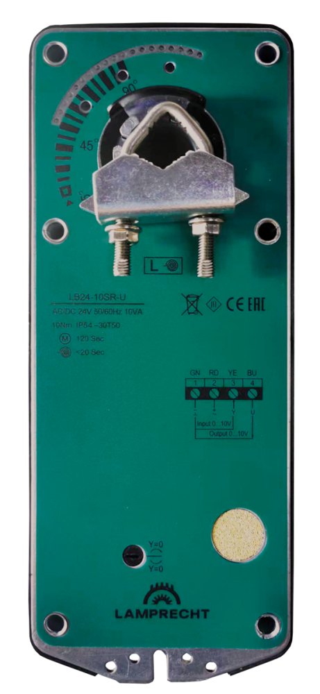 Электропривод с возвратной пружиной LAMPRECHT LB220-10SR