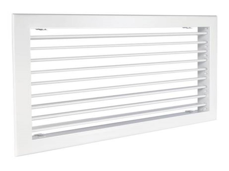 Настенная однорядная решётка ZILON 1 WA 300*300