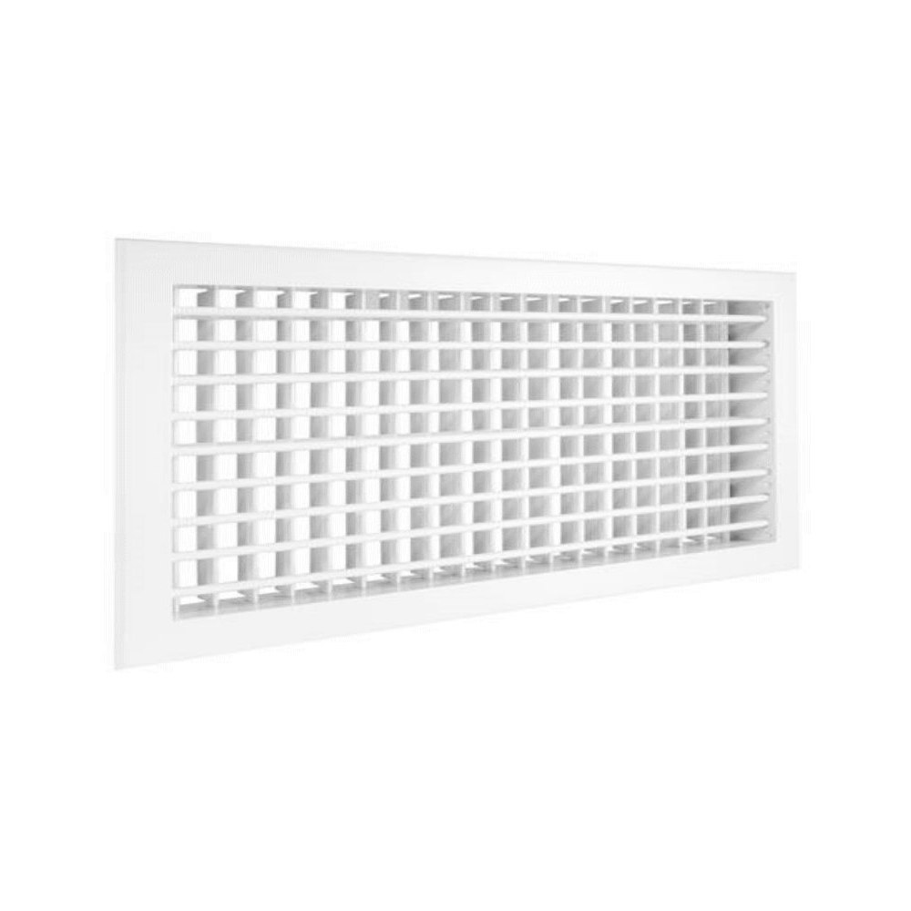 Настенная двурядная решётка ZILON 2 WA 600*150