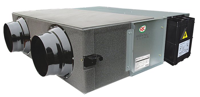Приточно-вытяжная вентиляционная установка ROYAL Clima UNO RCS-1250-U Приточно-вытяжная вентиляционная установка ROYAL Clima UNO RCS-1250-U