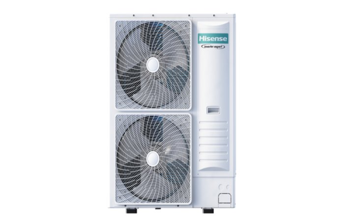 Инверторная сплит-система напольно-потолочного типа Hisense HEAVY EU DC Inverter AVT-24UR4RB8/AUW-24U4RJ7 WI-FI