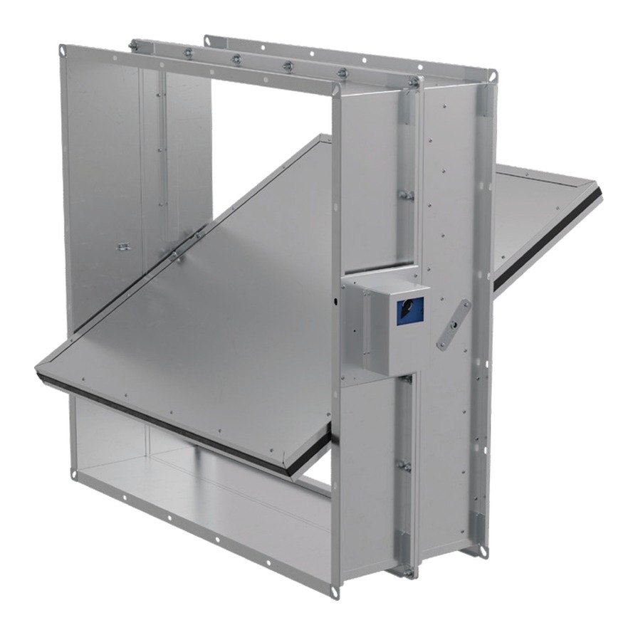 Клапан противопожарный ОЗ-180 800×300 Клапан противопожарный ОЗ-180 800×300
