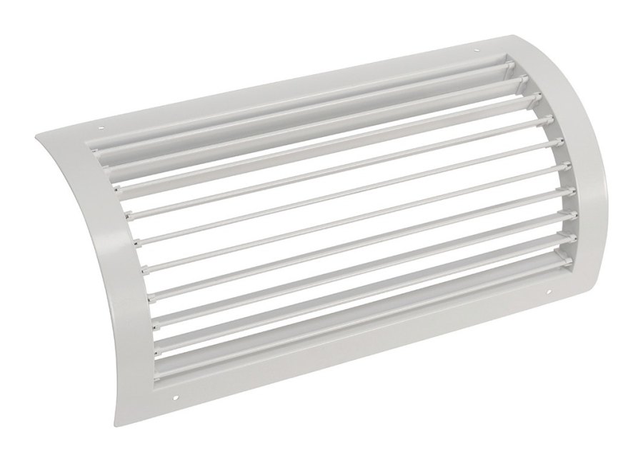 Решётка для круглого воздуховода РВ-1-D Ø400 350×250