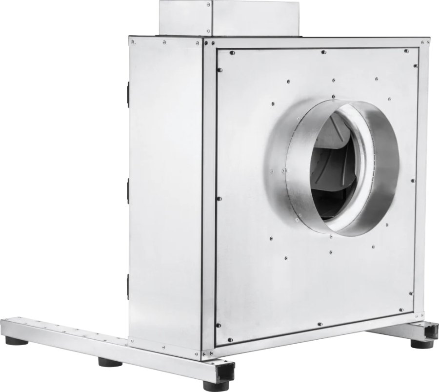 Квадратный канальный вытяжной EC-вентилятор BKEF EC 3M 315