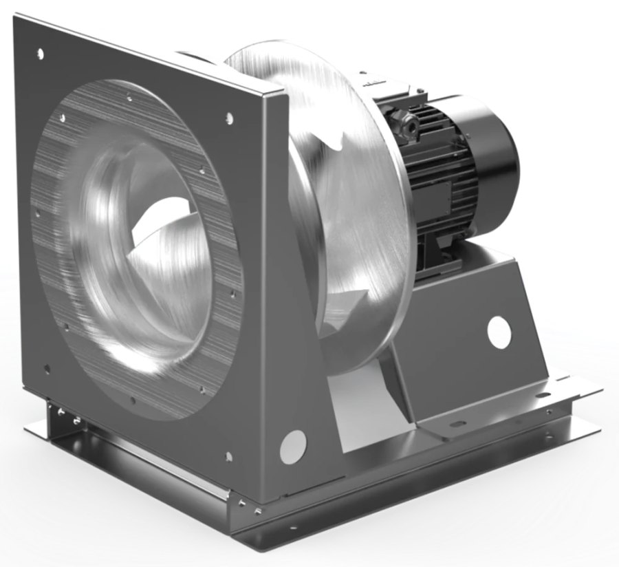 Промышленный EC-вентилятор plug-fan с назад загнутыми лопатками RADPF EC 315